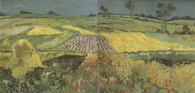Vincent Van Gogh Wheat Fields near Auvers (nn04) oil painting image